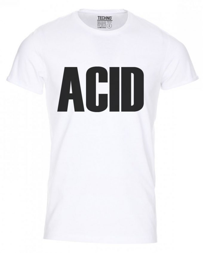 Acid Férfi Póló fehér