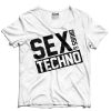 SEX, DRUGS & TECHNO Férfi Póló