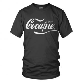 Cocaine Férfi Póló fekete