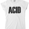 acid női póló fehér