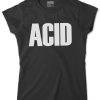 acid női póló fekete