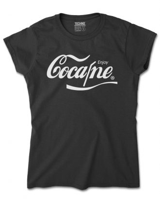 COCAINE Női Póló fekete