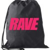 RAVE hátizsák neon pink