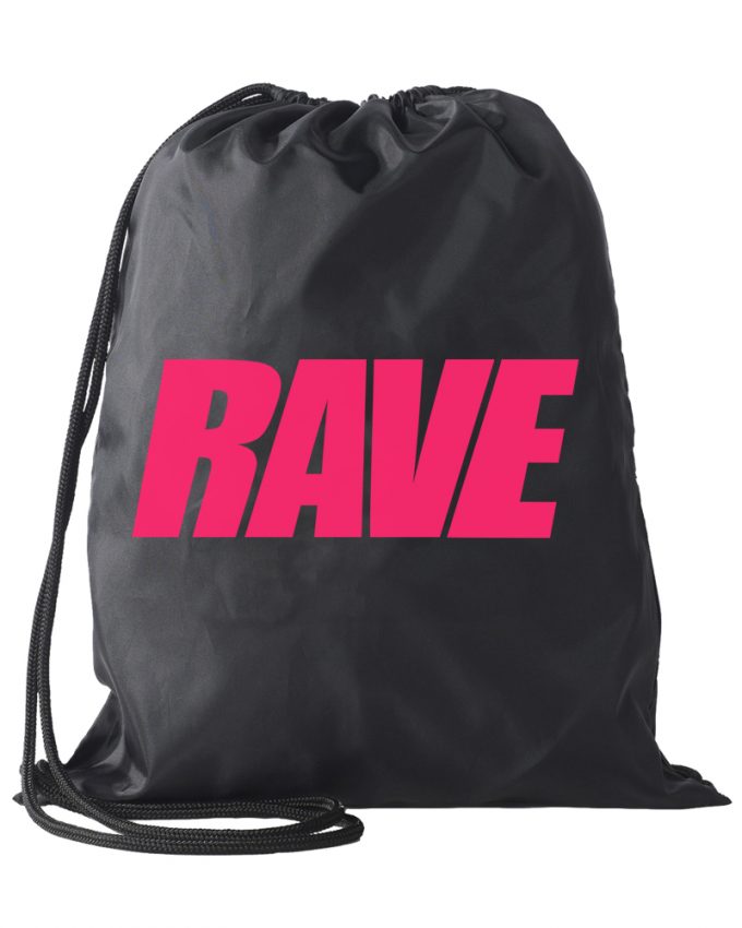 RAVE hátizsák neon pink