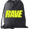 RAVE hátizsák neon sárga