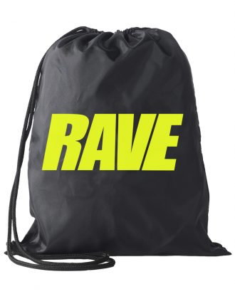 RAVE hátizsák neon sárga