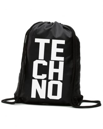 TECHNO Hátizsák fekete