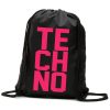 TECHNO Hátizsák neon pink