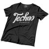 TECHNO FANATIC Férfi Póló fekete
