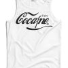 cocaine férfi trikó fehér