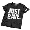 Just Rave Férfi póló fekete