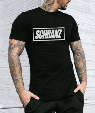 SCHRANZ Férfi póló fekete