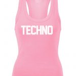 Techno trikó női pink rózsaszín