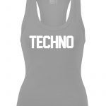 Techno trikó női szürke
