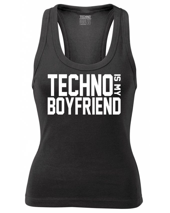 TECHNO is my Boyfriend Női Trikó